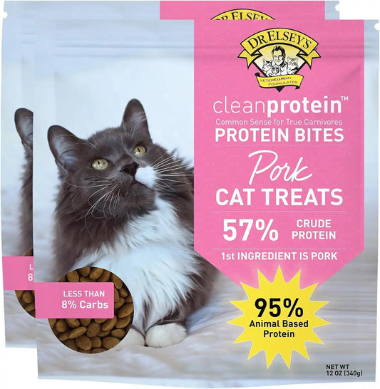 Dr. Elsey's cleanprotein Protein Bites Pork 12 oz. (Pack of 2)