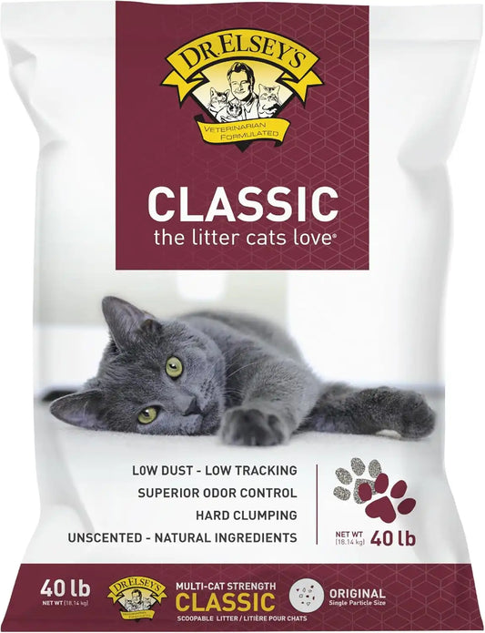 Precious Cat Classic Premium Clumping Cat Litter, 40 lb Bag
